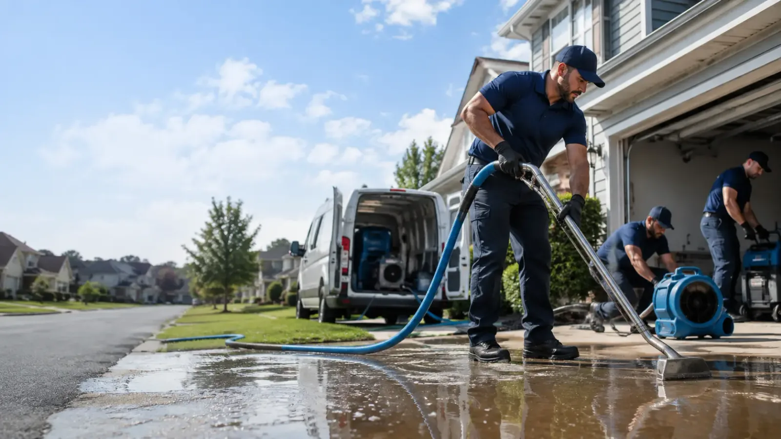 Flood Damage Restoration in Josephine, PA